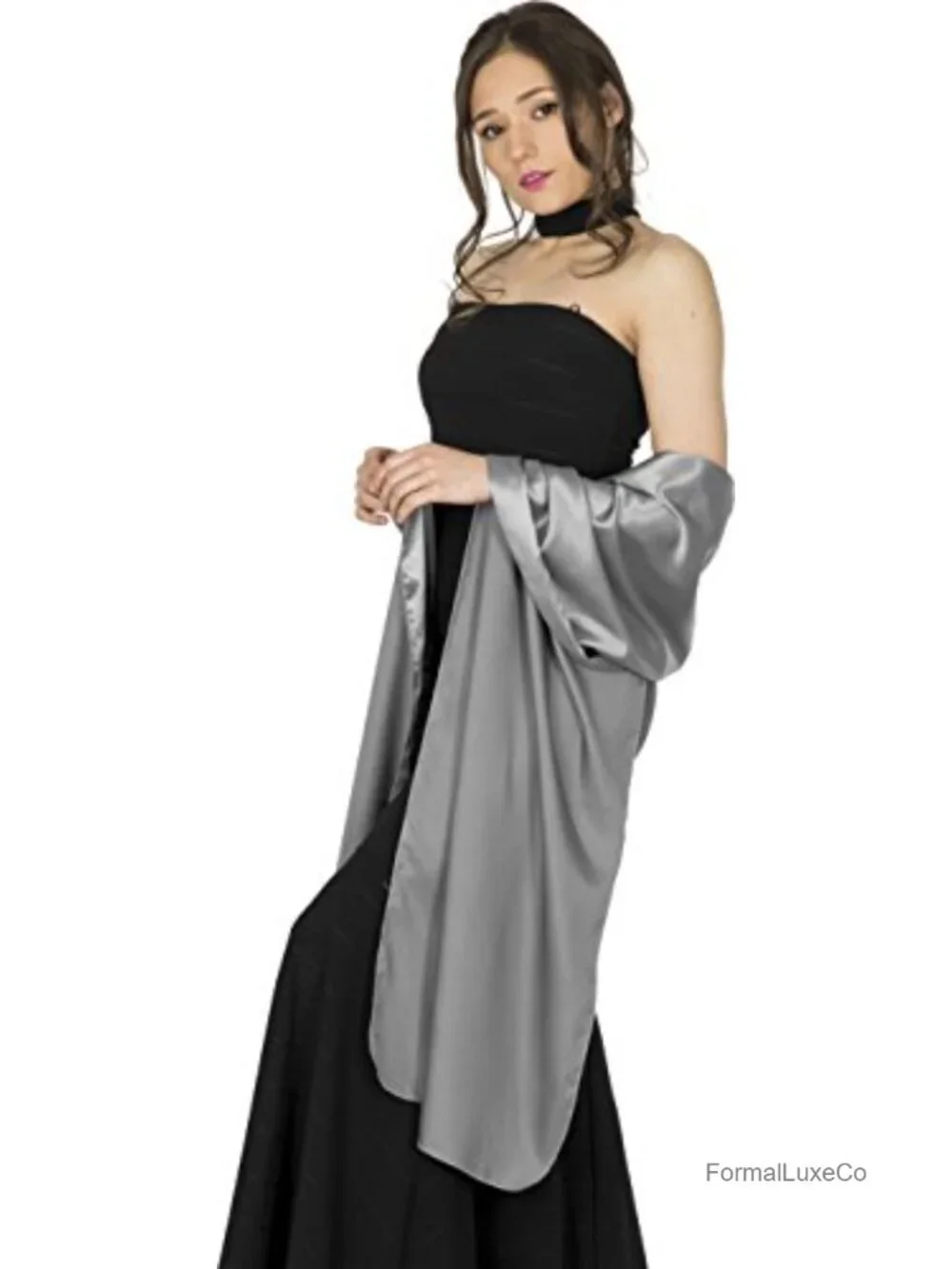 Satin Shawl Bridesmaid Wedding Wrap Scarf Wraps & Pashminas
